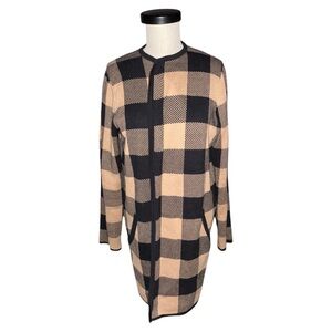 J. Crew Buffalo Check Vanessa Sweater Jacket